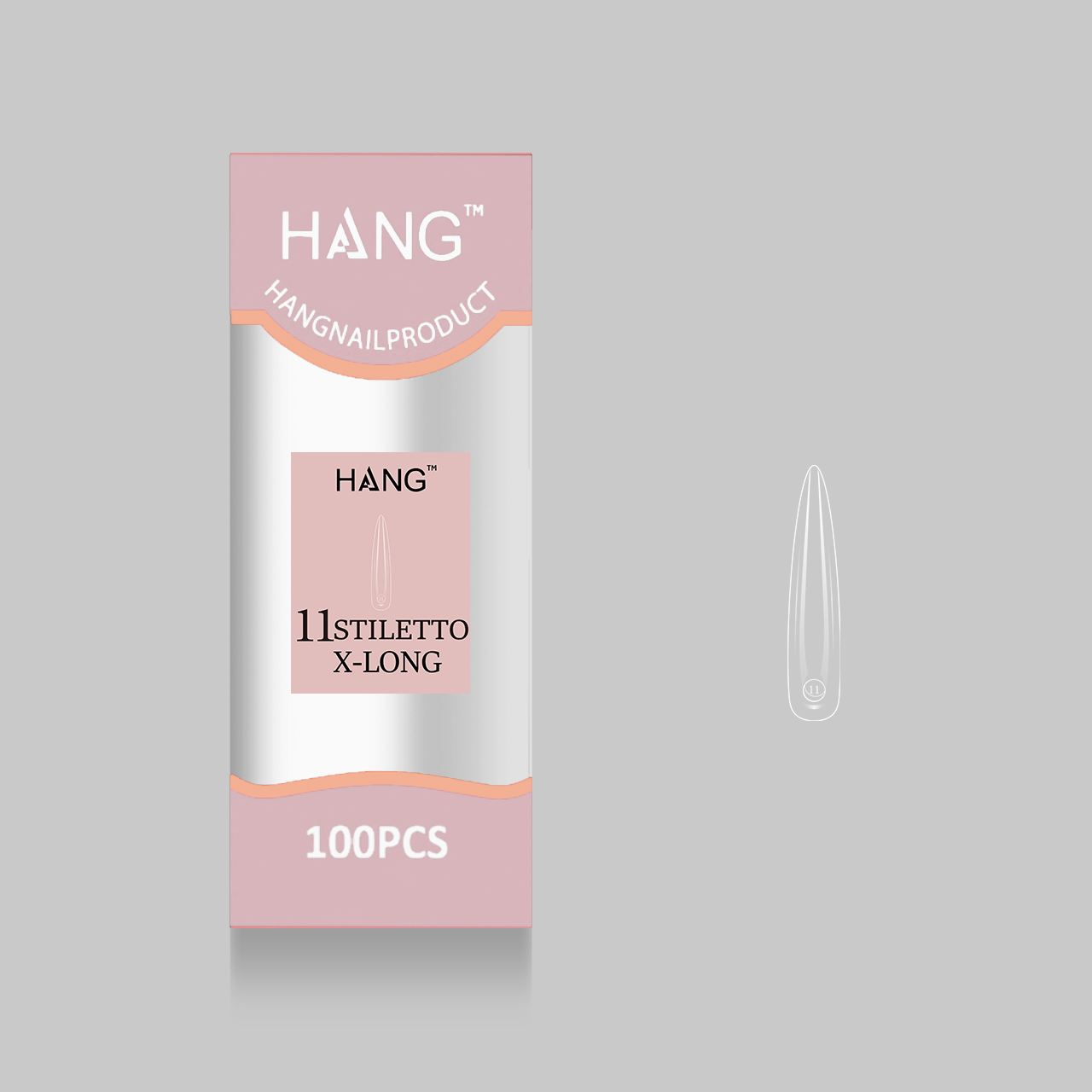 Tip Refill: Stiletto Sculpted X-Large ( 0 - 11 )