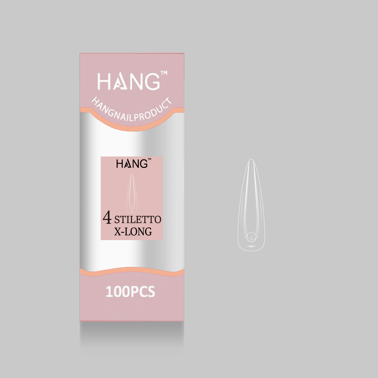 Tip Refill: Stiletto Sculpted X-Large ( 0 - 11 )