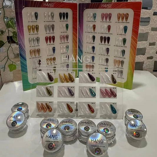 Professional Chrome Powder Collection – 36 Colors