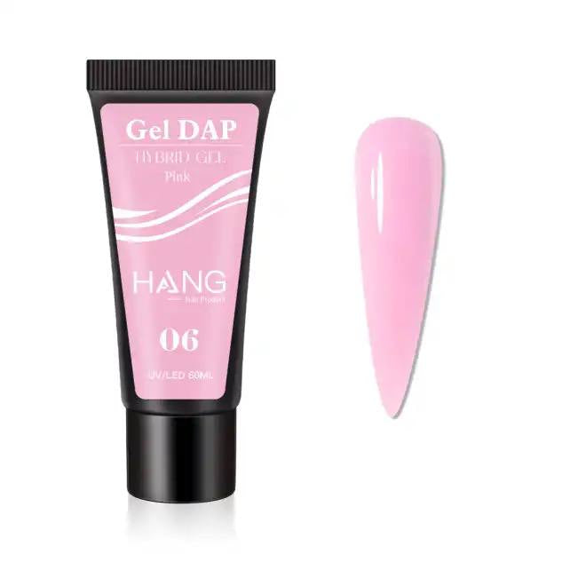 12-Color Gel Dap Hybrid Gel — Acrylic-Free Strength & Style - Free Dap Base & Top