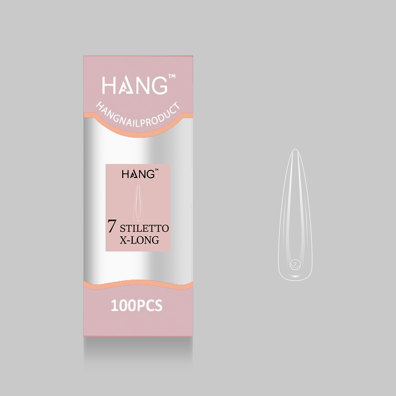 Tip Refill: Stiletto Sculpted X-Large ( 0 - 11 )