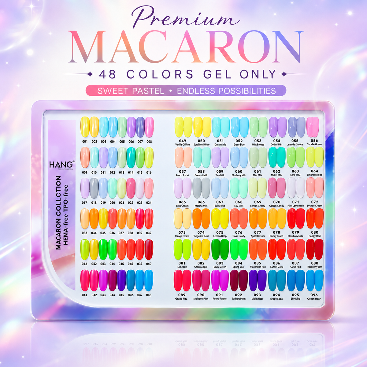 Premium Macaron Collection 48 Colors ( 49-96 )