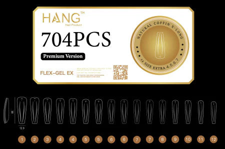 HANG TIP FLEX-GEL EX - COFFIN X-LONG