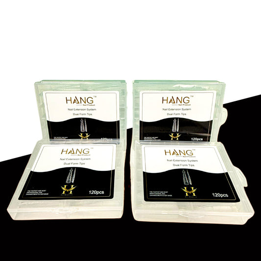 Gel Dap Hybrid Dual Form Tips Nail – Extension Mold for Gel Builder