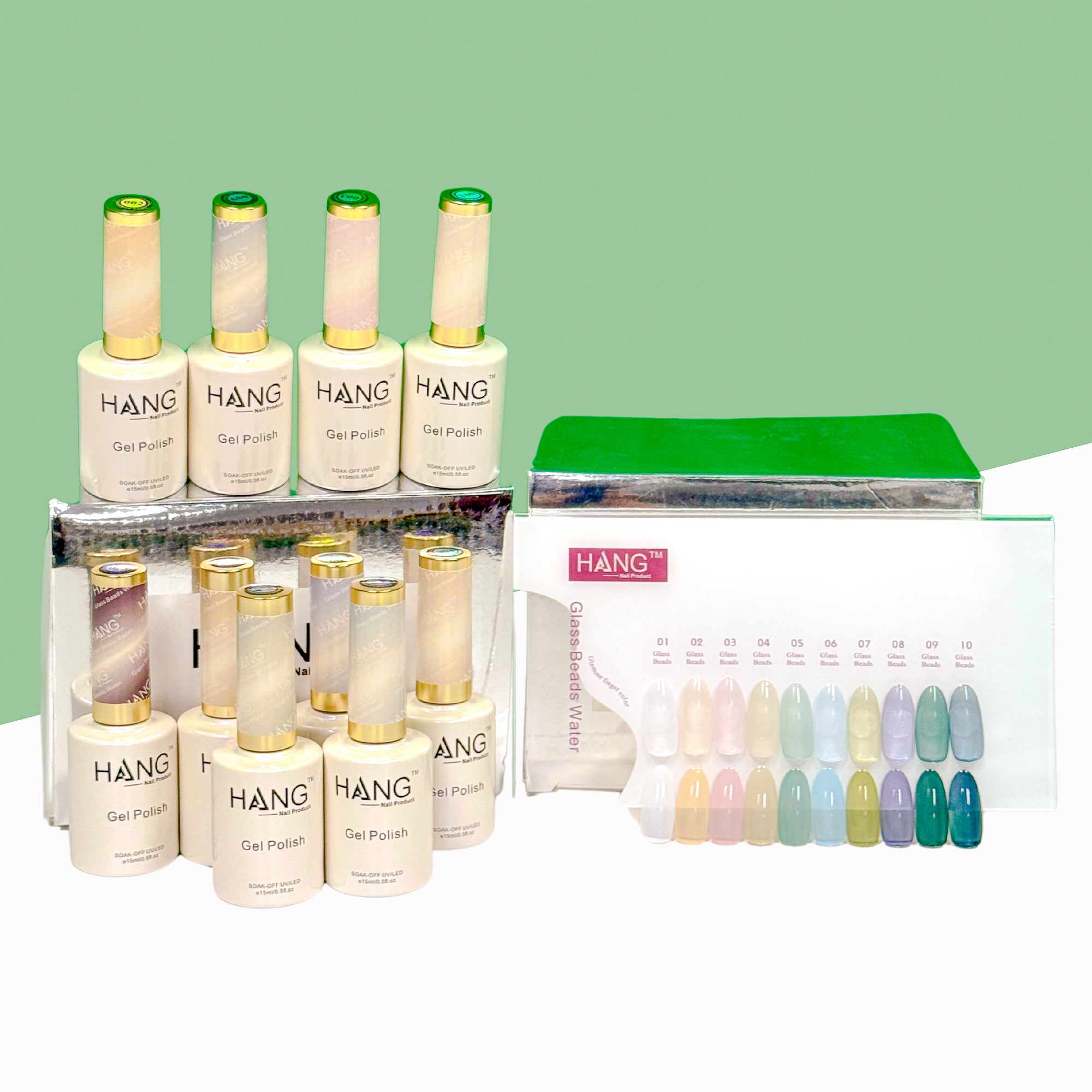 Glass Bead Water Collection – Jelly Gel Polish