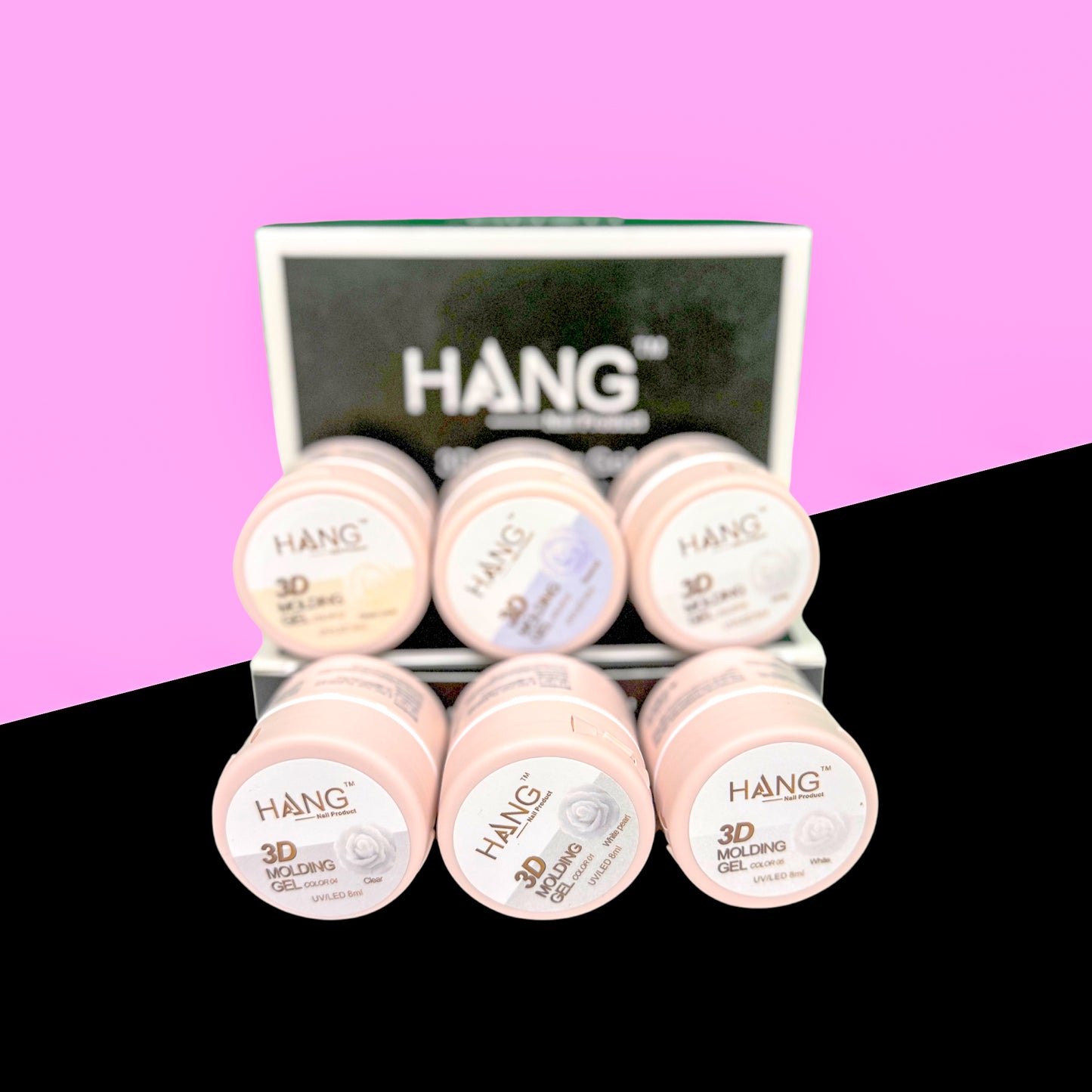 Molding Gel Jar Set - 6 colors