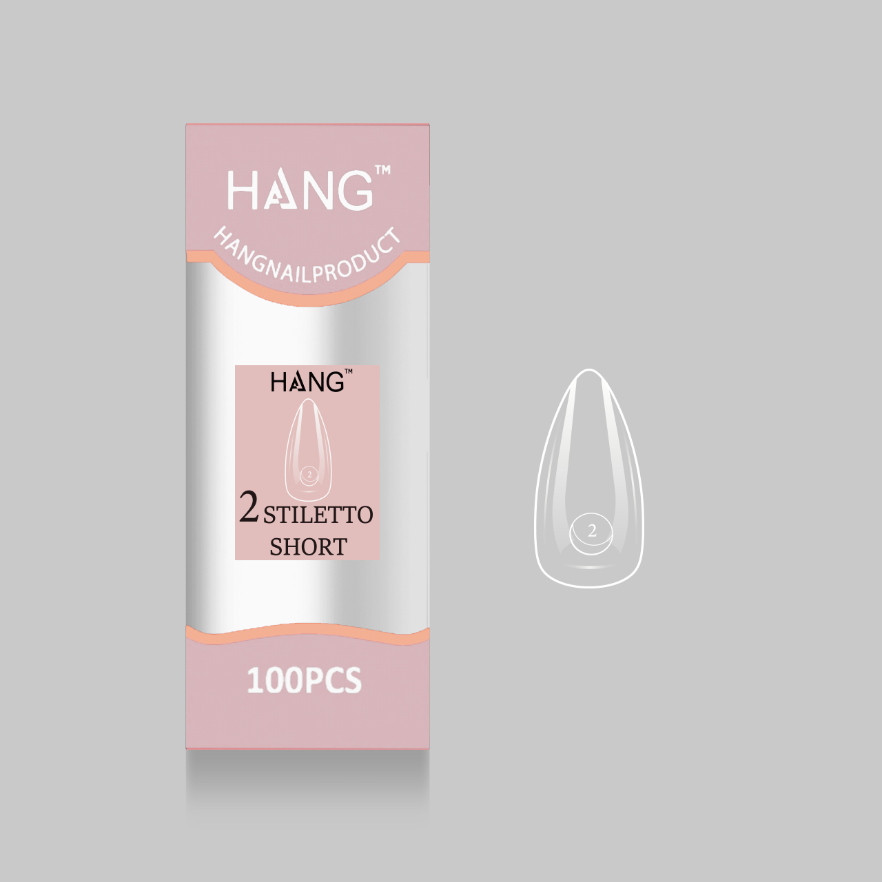 HANG Tip Refill: Stiletto Short ( 0 - 11 )