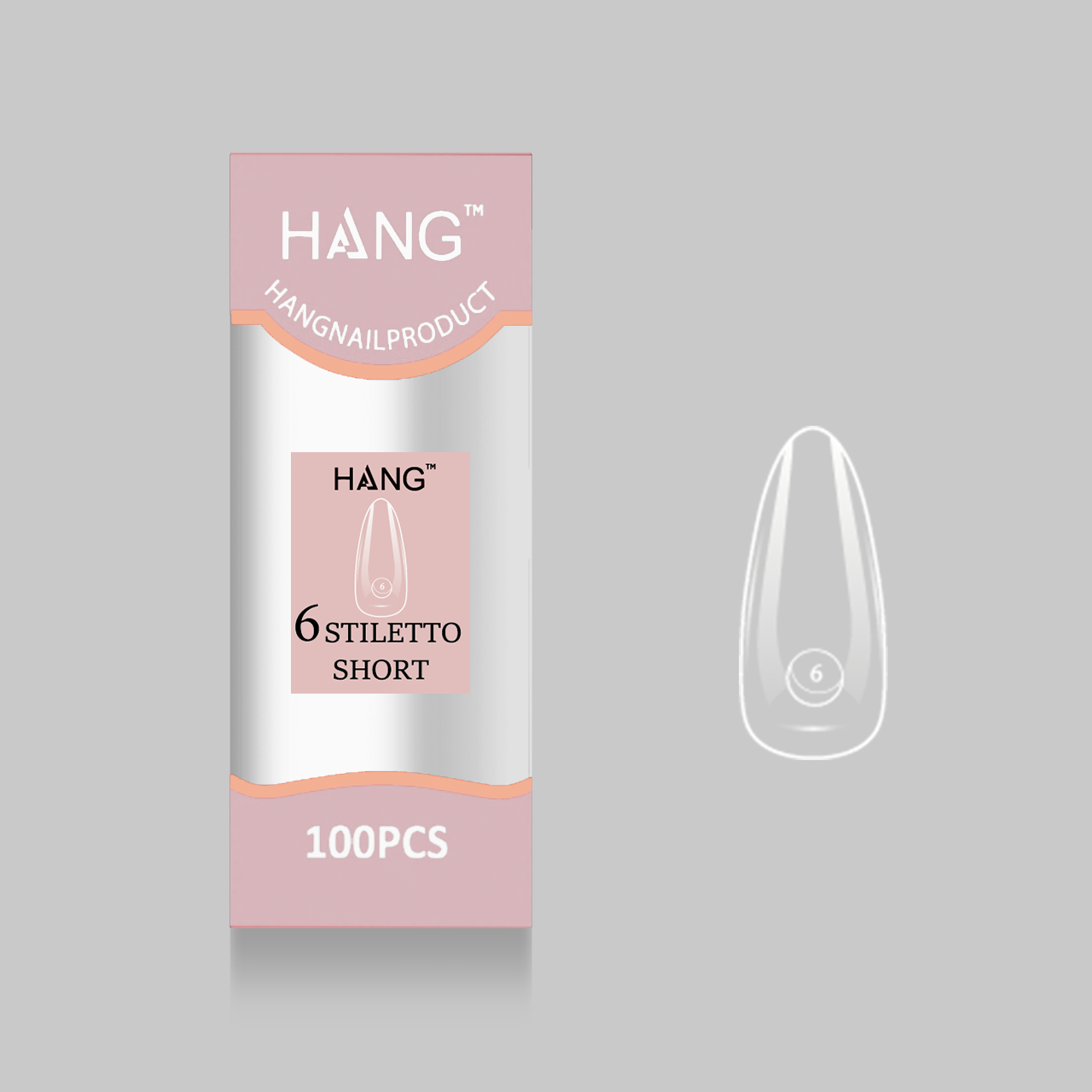 HANG Tip Refill: Stiletto Short ( 0 - 11 )