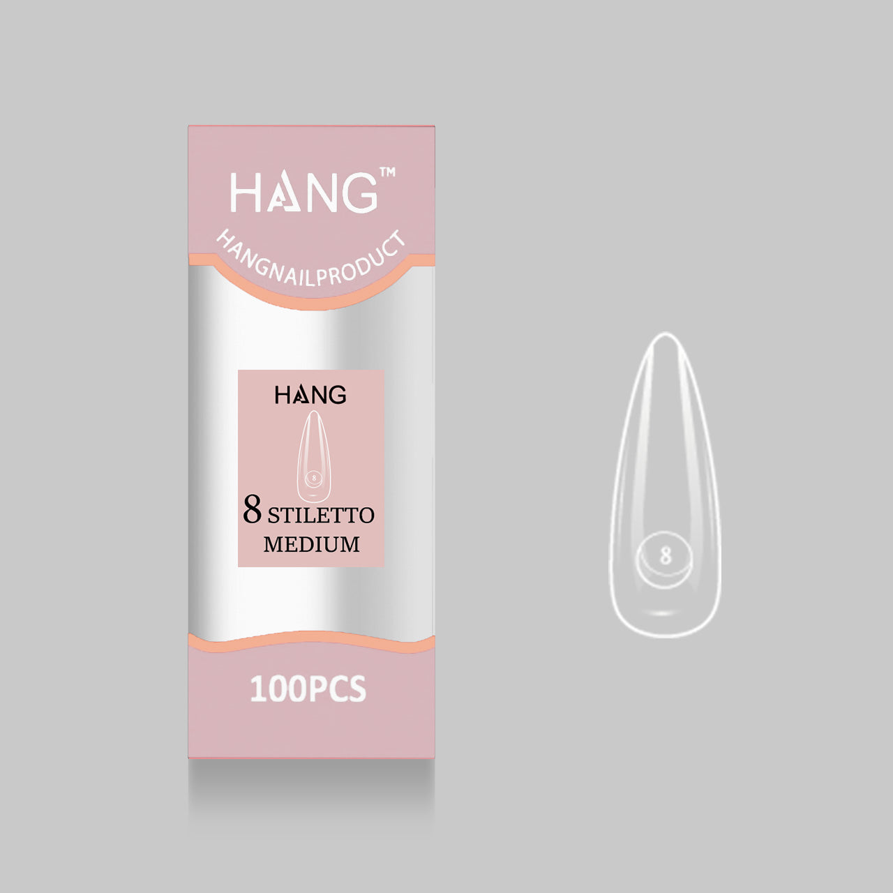 HANG Tip Refill: Stiletto Medium ( 0 - 11 )
