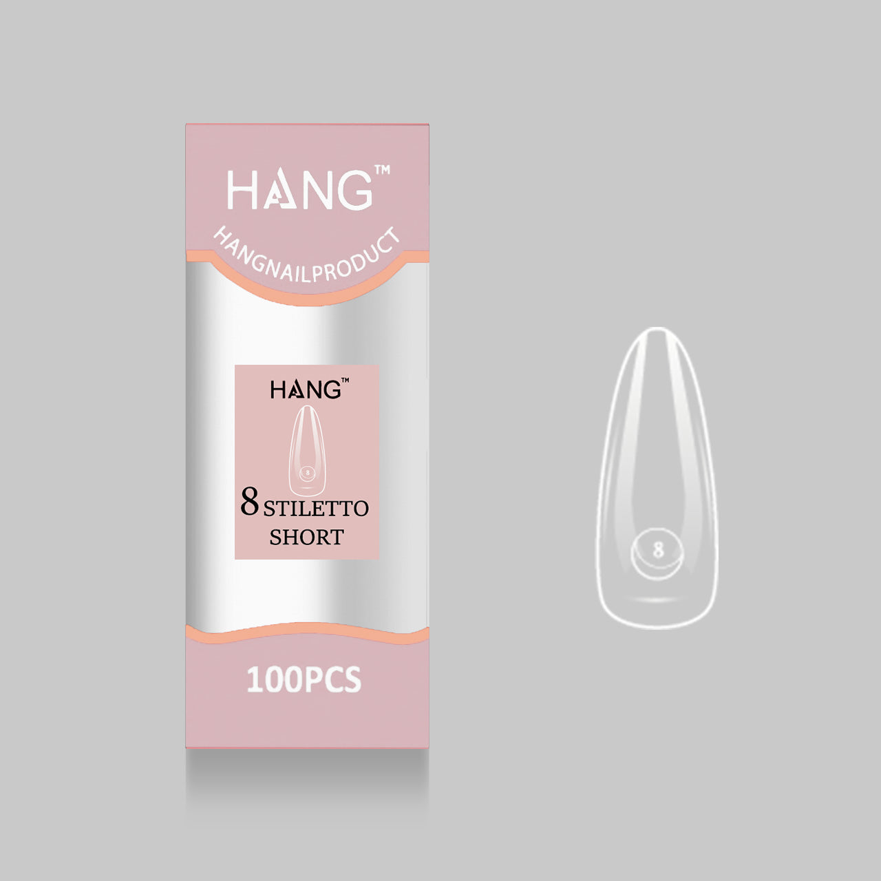 HANG Tip Refill: Stiletto Short ( 0 - 11 )