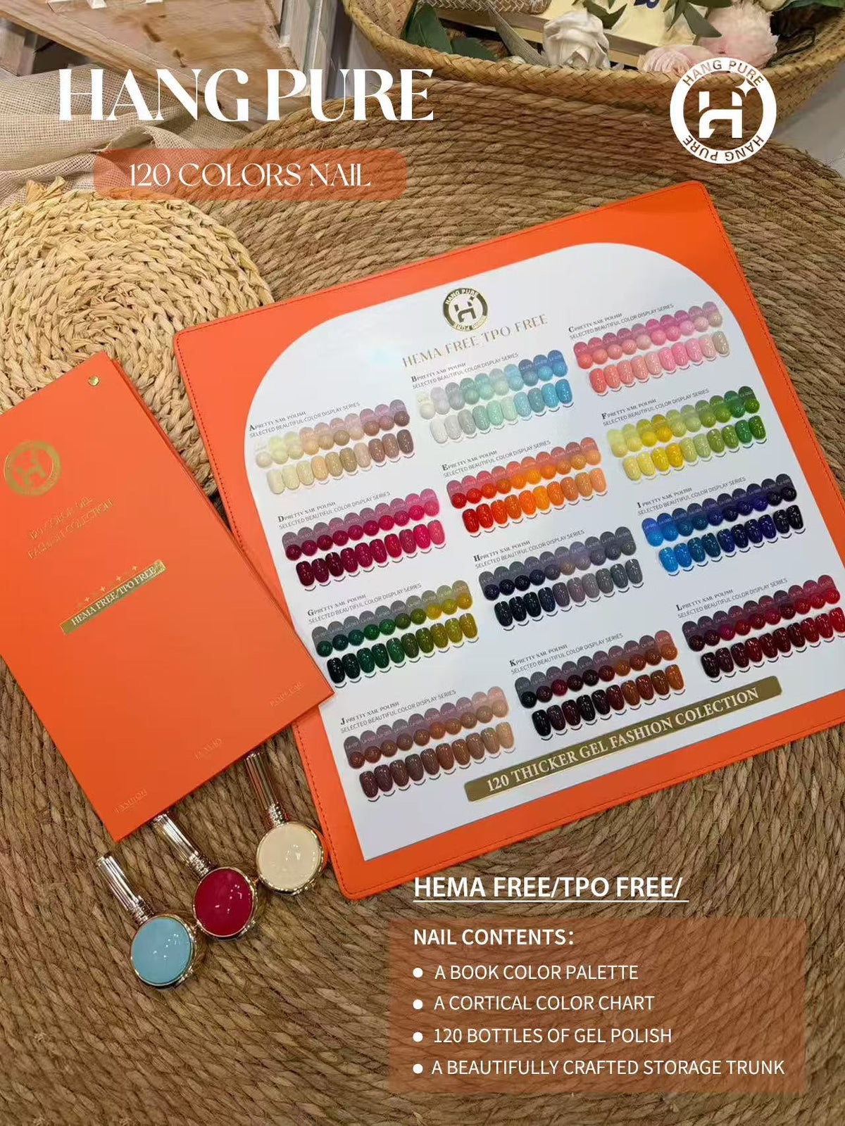 High Pigment Gel Only Full Set 120 Colors