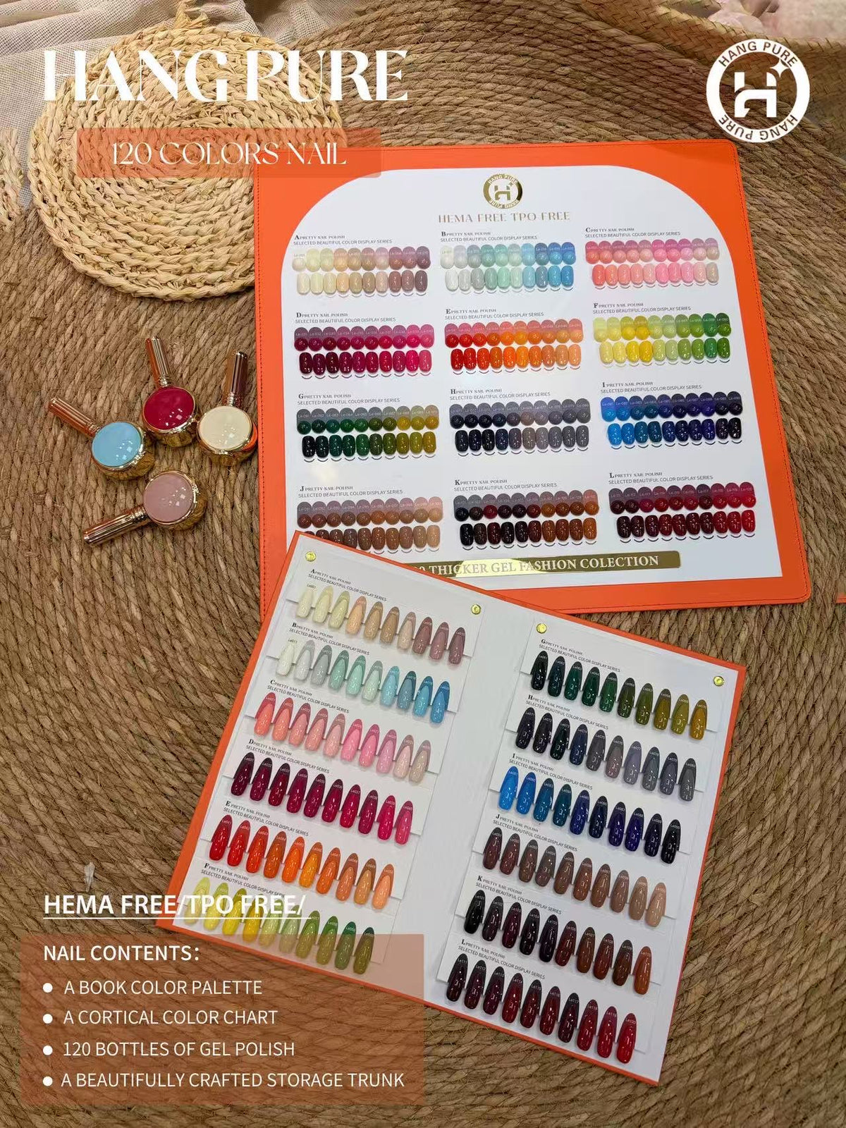 High Pigment Gel Only Full Set 120 Colors