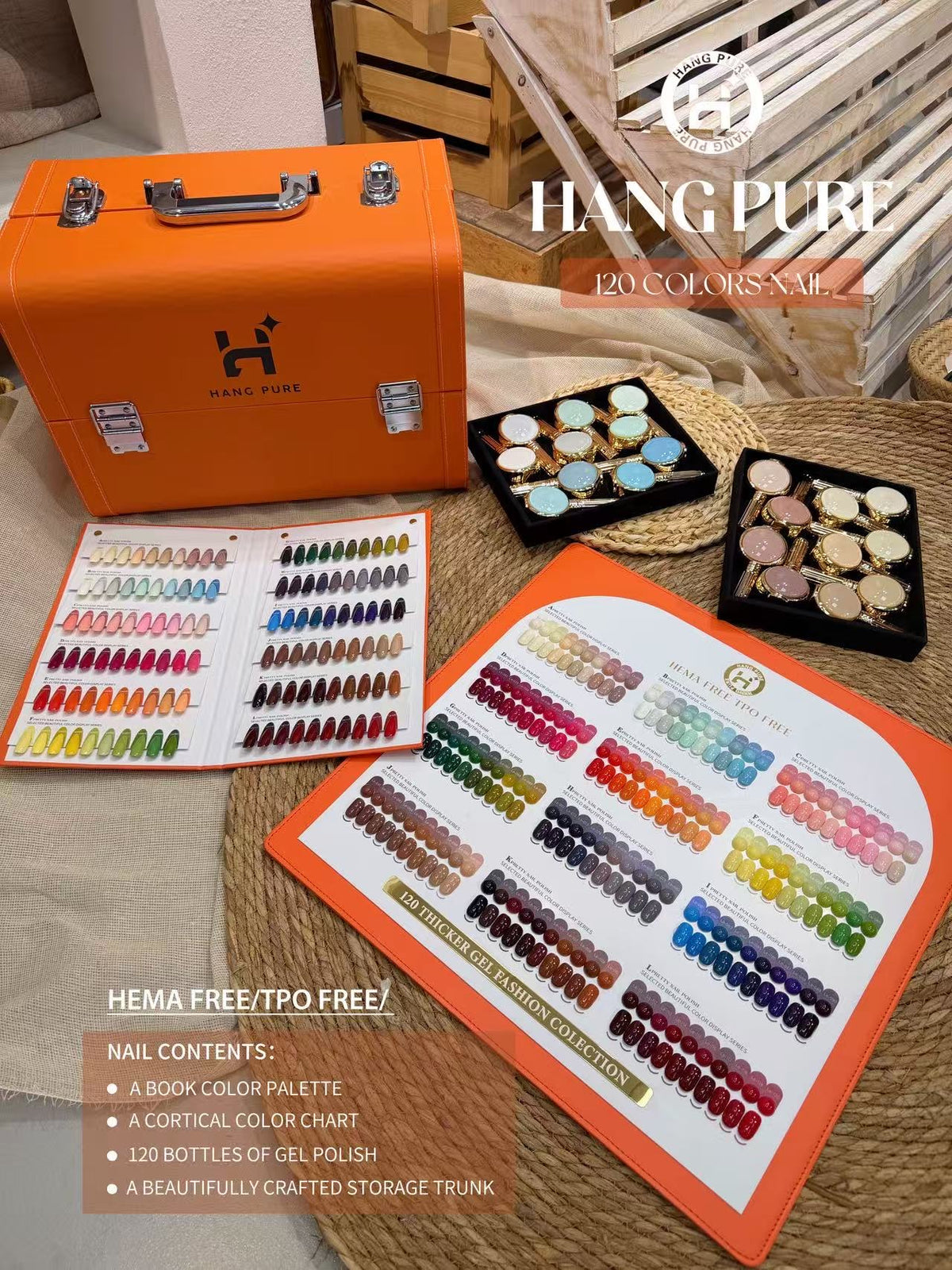 High Pigment Gel Only Full Set 120 Colors