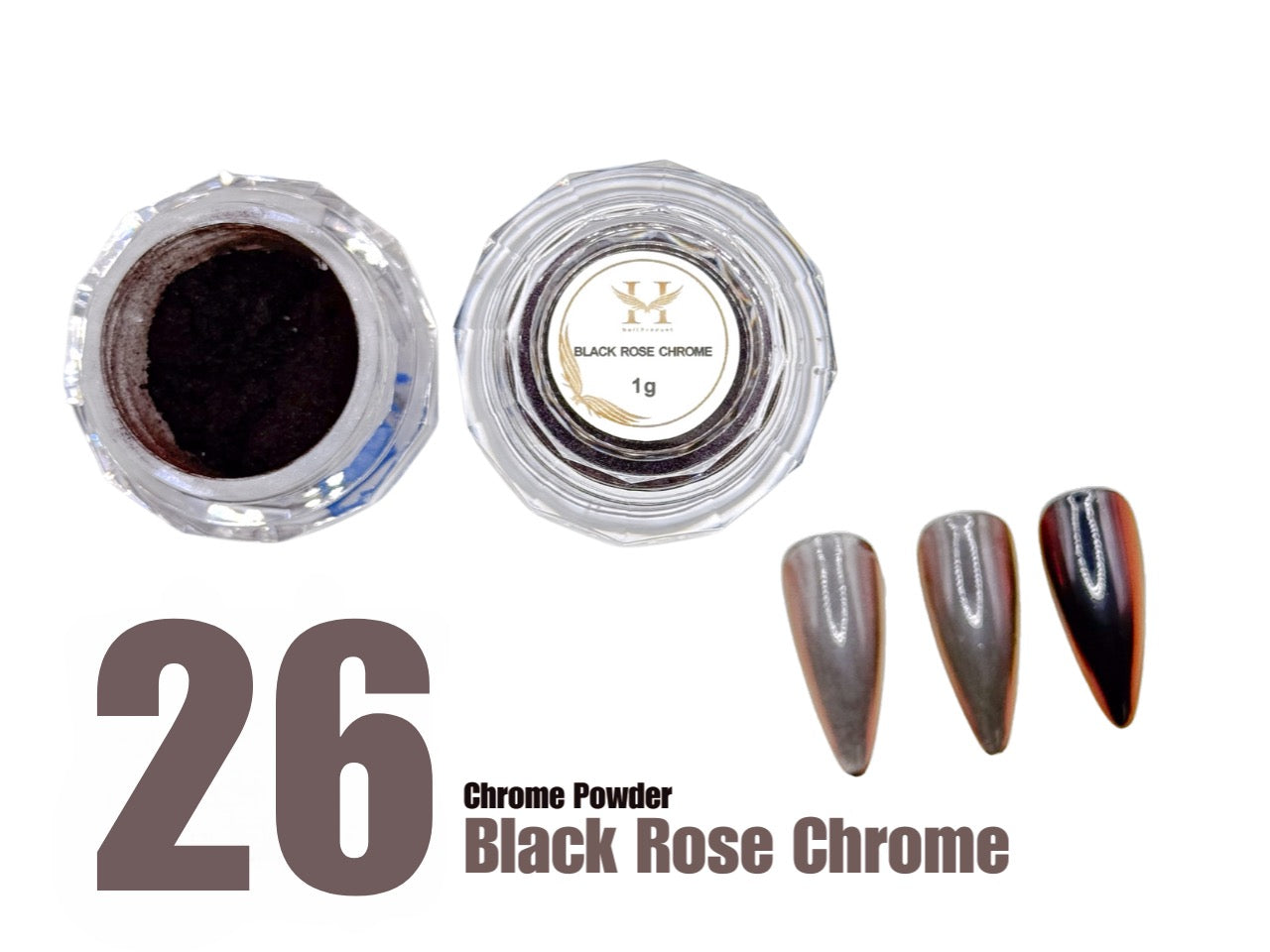 Black rose 1g -#26