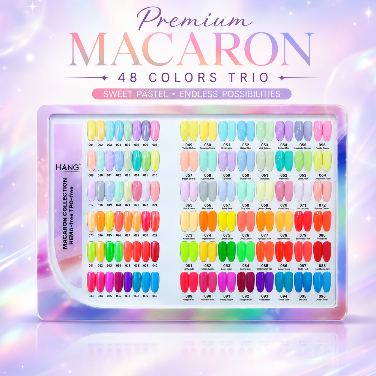 Premium Macaron 48 Colors Trio (49 - 96)
