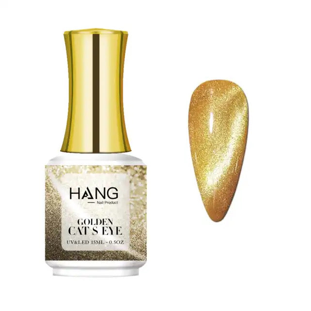 Golden Cats Eye 15ml /0.5 Oz Gel Polish