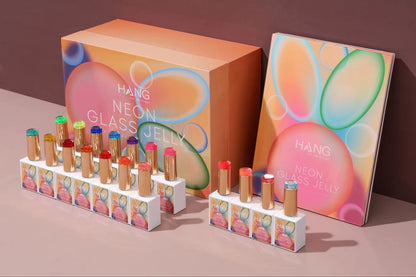 Neon Glass Jelly Gel Set – 24 Colors (1 - 24)