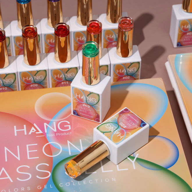 Neon Glass Jelly Gel Set – 24 Colors (1 - 24)