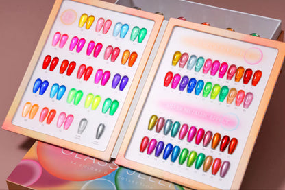 Neon Glass Jelly Gel Set – 24 Colors (1 - 24)