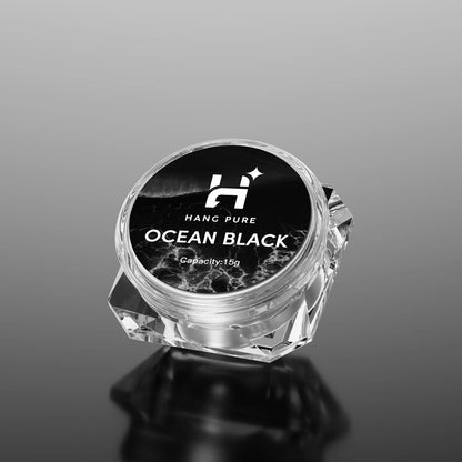 Ocean Gel Nail Collection | Black & White 15g + Base 0.5oz