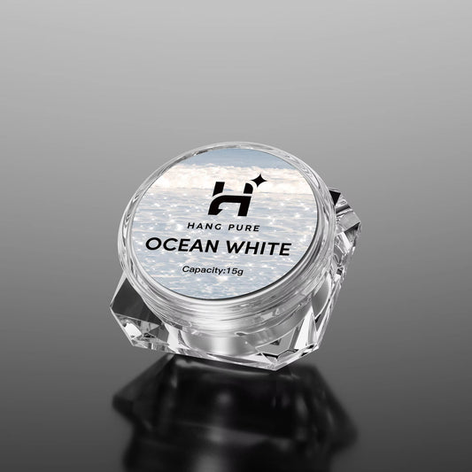 Ocean Gel Nail Collection | Black & White 15g + Base 0.5oz
