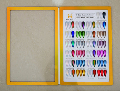 Chrome Collection 25 Colors - Hang Pure 1 - 25 | Free Book