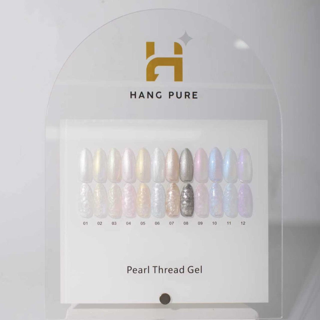 Pearl Thread 18ml Gel Polish Collection – 12 Colors ( 1 - 12)