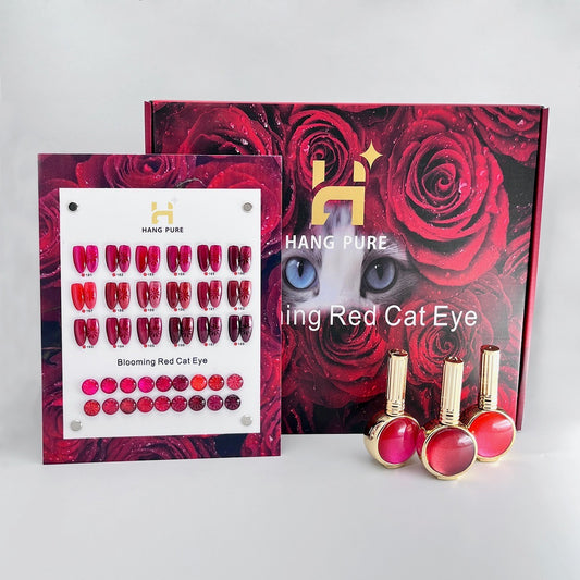 Blooming Red Cat Eye – 18 Colors (181 – 198)