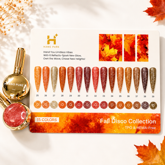 Fall Disco Gel Collection 15 Colors (25 - 39)