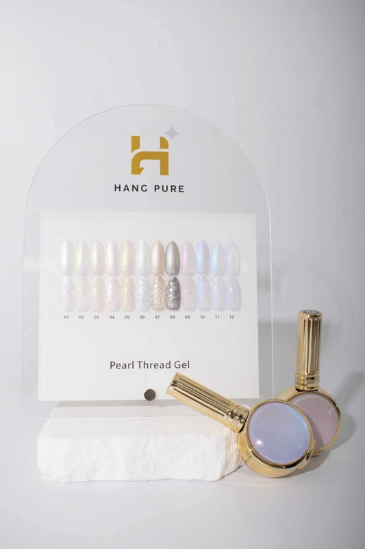 Aurora Pearl 18ml Gel Polish Collection – 12 Colors ( 01 - 12)