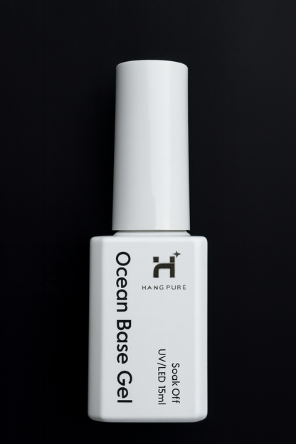 Ocean Gel Nail Collection | Black & White 15g + Base 0.5oz