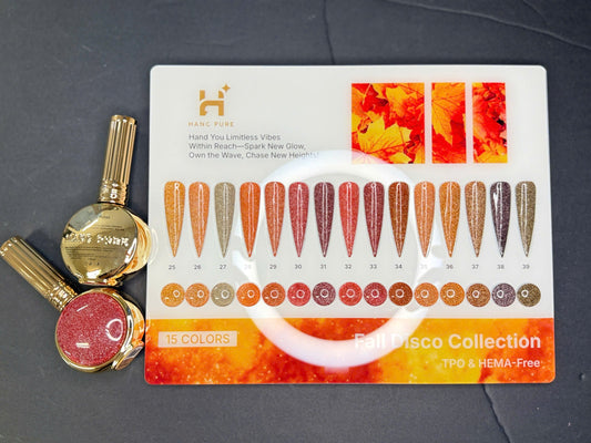 Fall Disco Gel Collection 15 Colors (25 - 39)