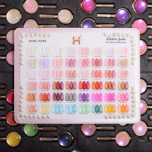Hang Pure Amber Jade 48 Colors (01- 48)